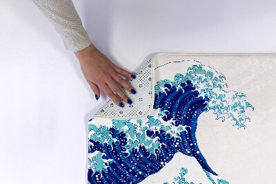 Non slip bath mat Wave Ocean Sea