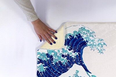 Non slip bath mat Wave Ocean Sea