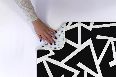 Non slip bath mat Geometric Lines