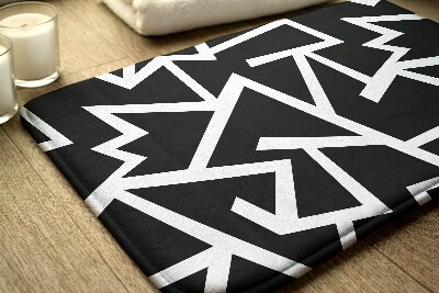 Non slip bath mat Geometric Lines