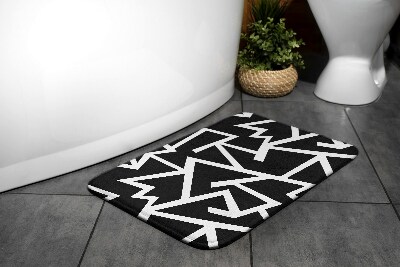 Non slip bath mat Geometric Lines