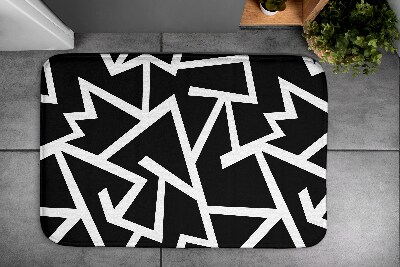 Non slip bath mat Geometric Lines