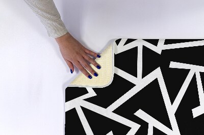 Non slip bath mat Geometric Lines