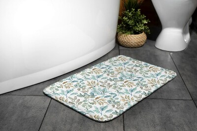 Bathroom rug Nature Leaves