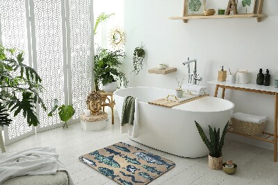 Bathroom carpet Fish pattern