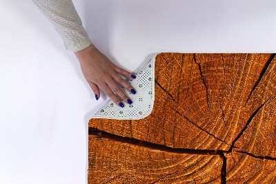 Non slip shower mat Tree trunk