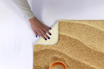 Bathroom mat Sandy beach