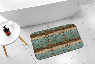 Bath rug Wood pattern