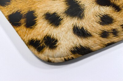 Non slip bath mat Leopard