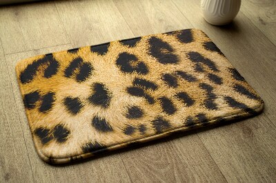 Non slip bath mat Leopard