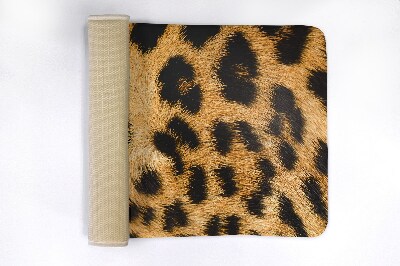 Non slip bath mat Leopard