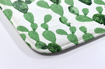 Bathroom mat Cactus pattern