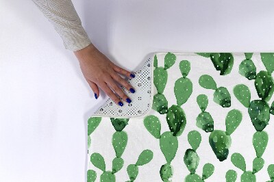 Bathroom mat Cactus pattern