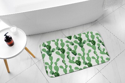 Bathroom mat Cactus pattern