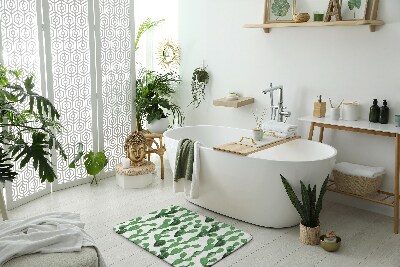 Bathroom mat Cactus pattern