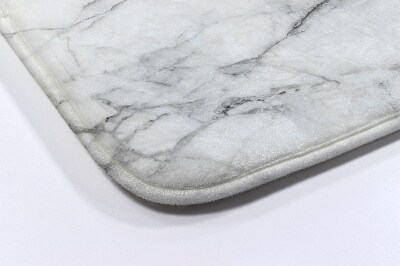 Bath mat Grey marble