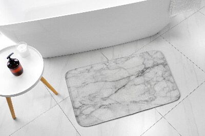 Bath mat Grey marble