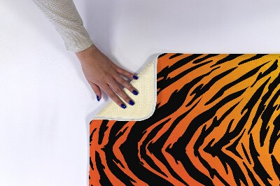 Bathroom mat Tiger Stripes