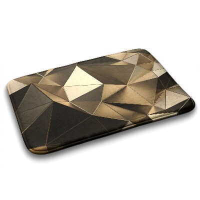 Bath mat Gold Pattern