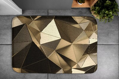 Bath mat Gold Pattern