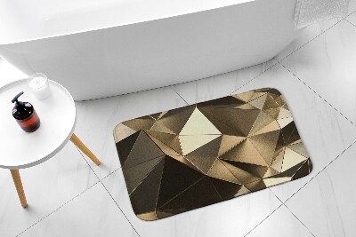 Bath mat Gold Pattern