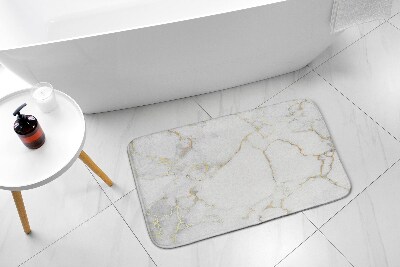 Bath mat Light marble