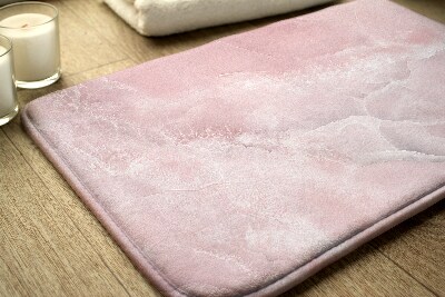 Bath rug Pink Abstraction