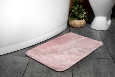 Bath rug Pink Abstraction