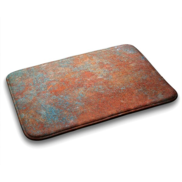 Bath mat Rust