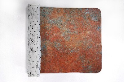 Bath mat Rust