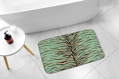 Bathmat Tiger Stripes Abstraction