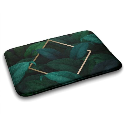 Bathroom mat Tropical leaves