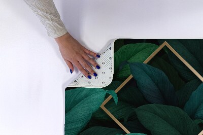 Bathroom mat Tropical leaves