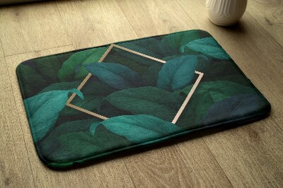 Bathroom mat Tropical leaves