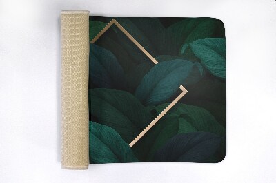 Bathroom mat Tropical leaves