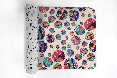 Non slip bath mat Colorful Dots Abstract