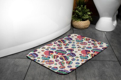 Non slip bath mat Colorful Dots Abstract