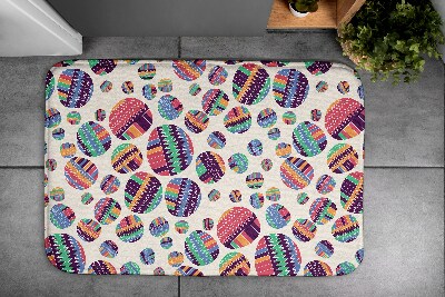 Non slip bath mat Colorful Dots Abstract