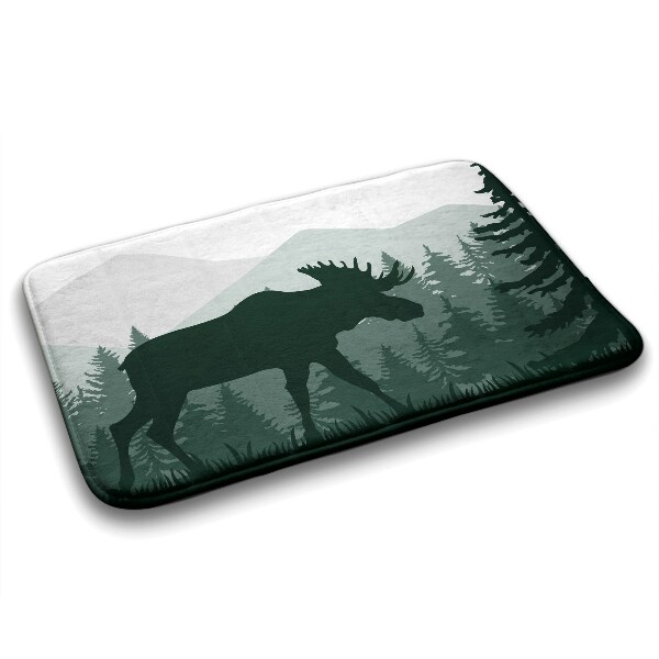 Bathmat Moose Nature