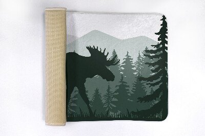 Bathmat Moose Nature