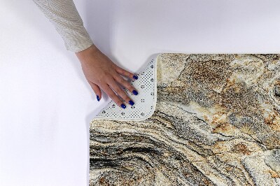 Bath rug Marble