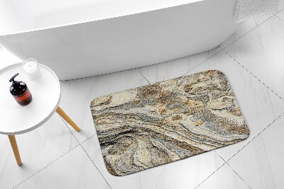 Bath rug Marble