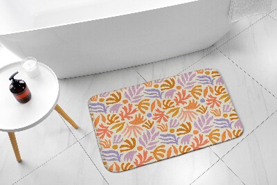 Non slip bath mat Plants Abstraction