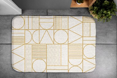 Bathmat Geometric patterns