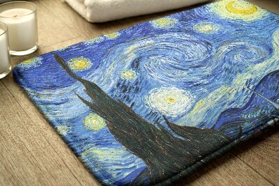 Bath mat Starry Night