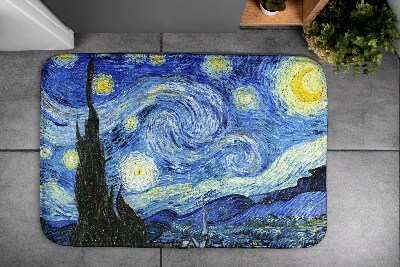 Bath mat Starry Night