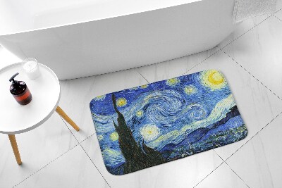 Bath mat Starry Night