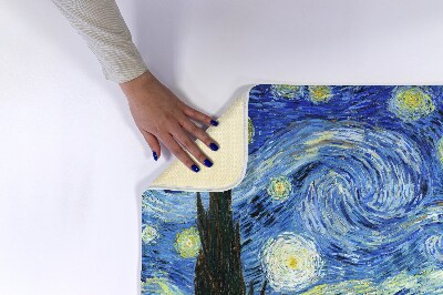 Bath mat Starry Night