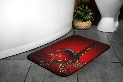 Non slip shower mat Red Apple