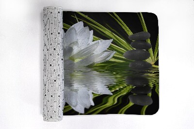 Bathroom mat Water Lily